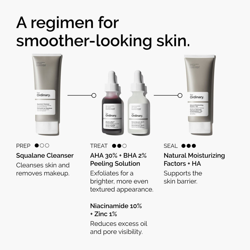 The Ordinary AHA 30% + BHA 2% Peeling Solution Exfoliating Face Peel 30ml