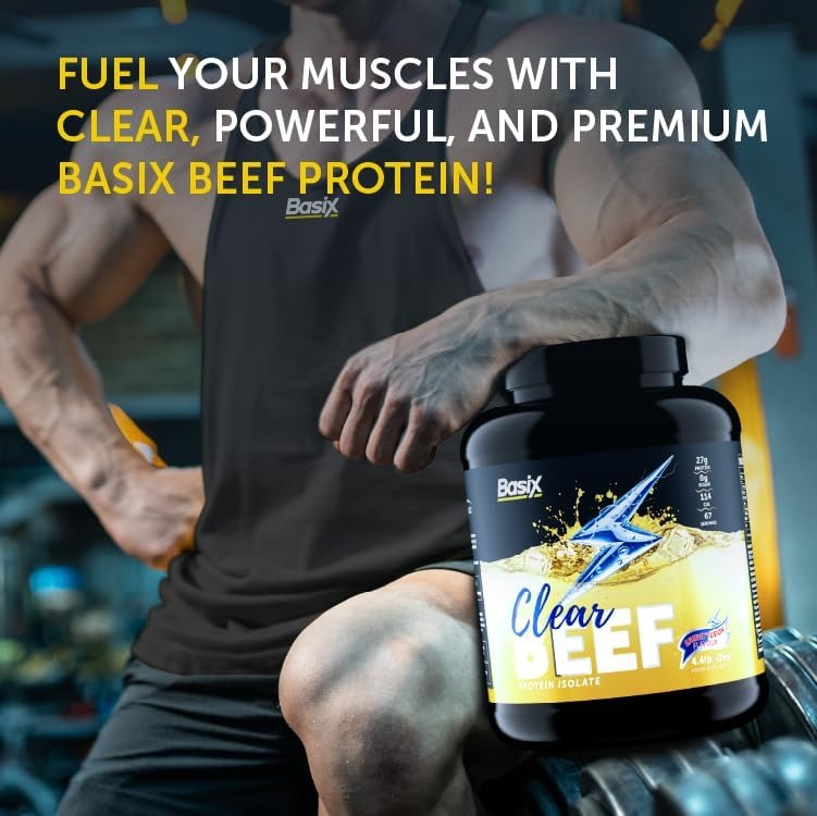 Basix Clear Beef Protein Isolate Energy Fusion 4.4 LB
