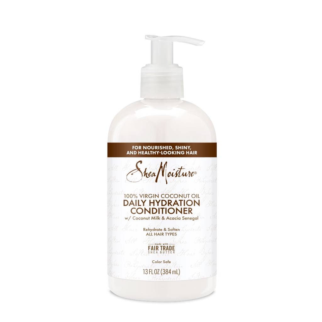 SheaMoisture Daily Hydration Conditioner with 100% Virgin Coconut Oil – 384 ml