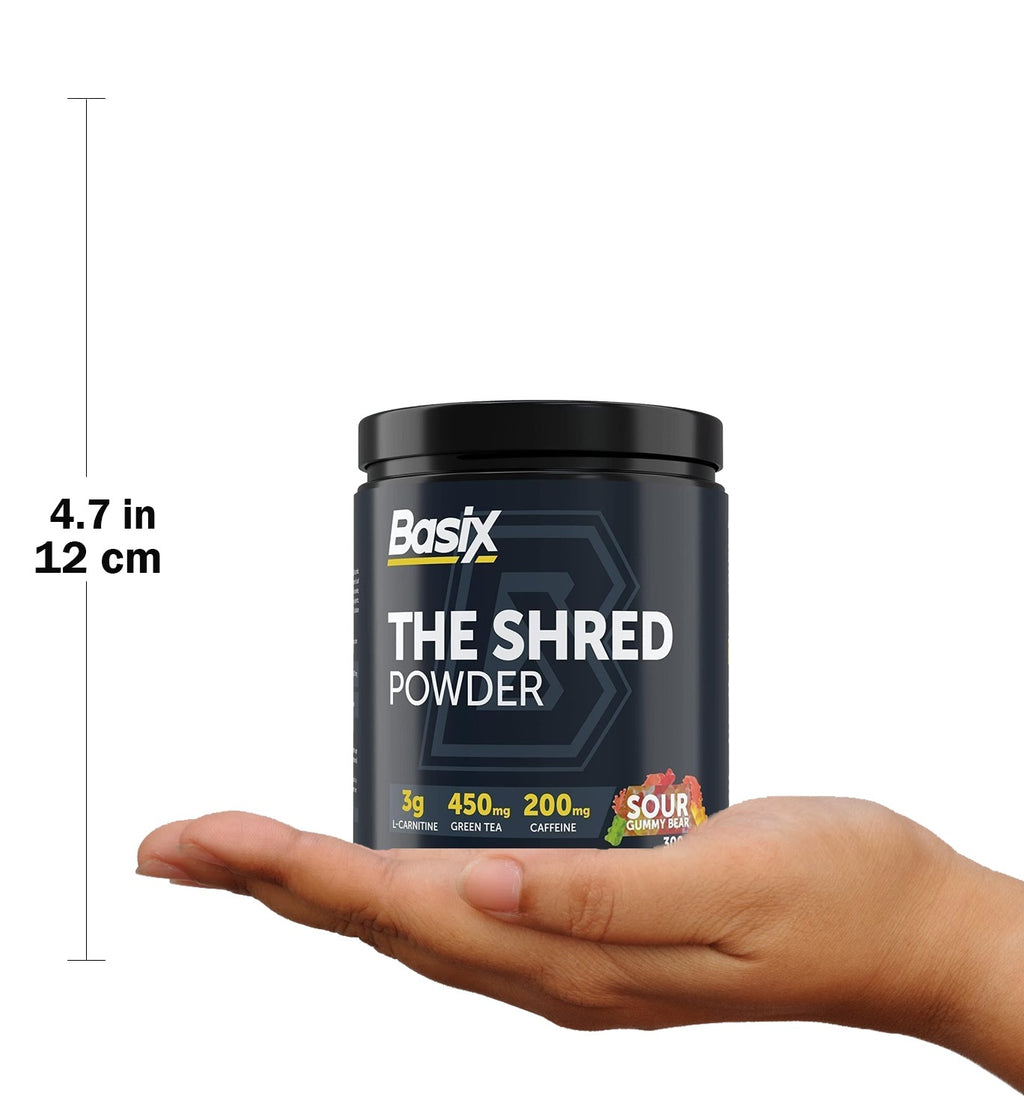 Basix The Shred Powder - Sour Gummy Bear 300g