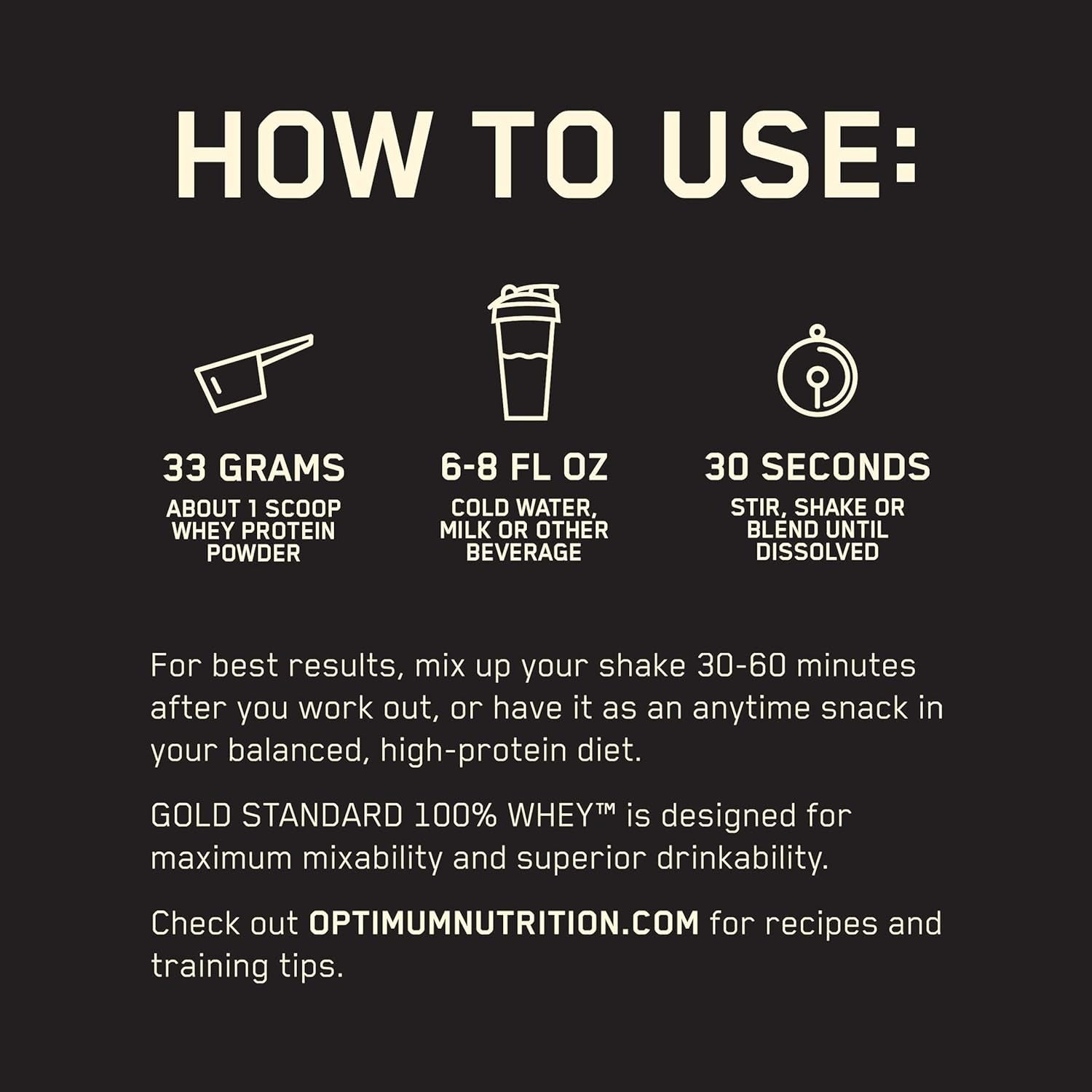 بروتين واي جولد ستاندرد 100% من أوبتيموم نيوتريشن فانيليا فرنسية 5 باوند