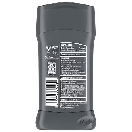 دوف مين+كير مزيل عرق مضاد للبقع يدوم 72 ساعة - 76 غرام (2.7 أونصة)