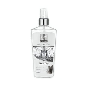 Pure Beauty Body Splash 250ml Men Black City