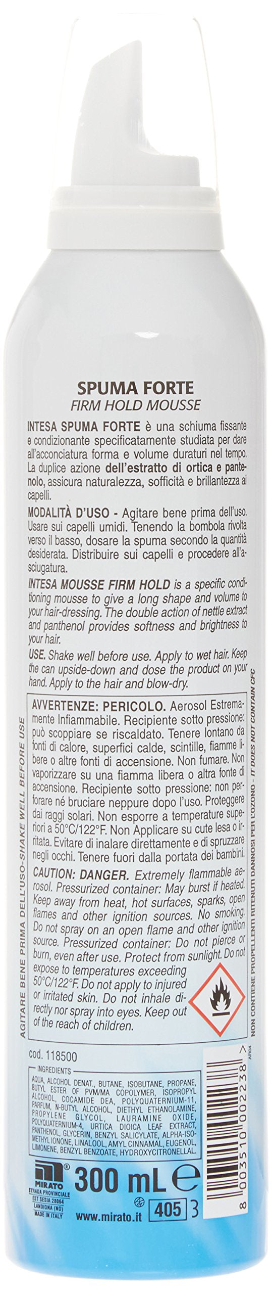 رغوة الشعر من إنتيسا 300 مل