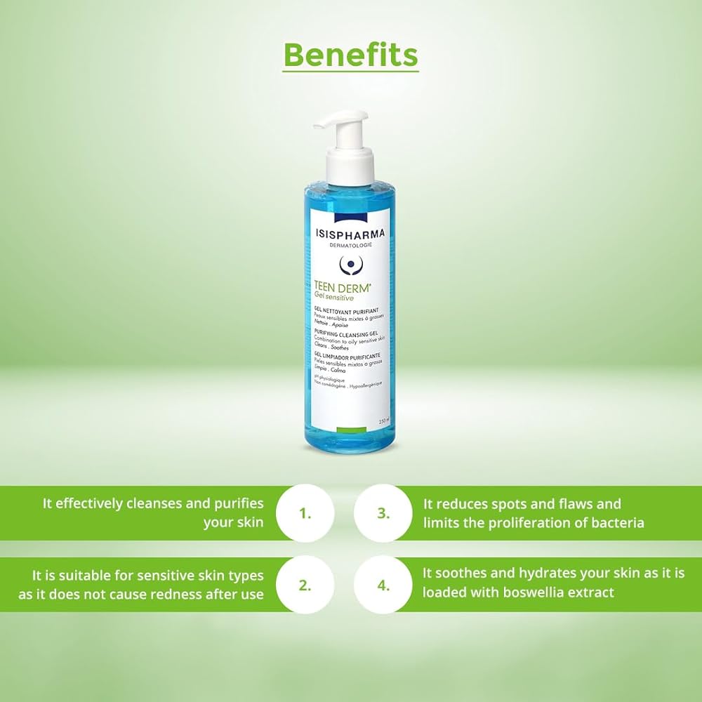 Isispharma Gel Purify & Cleanse – Purifying Face Wash for Oily Skin