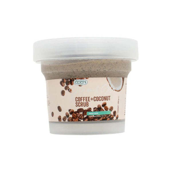 Eden Face & Body Scrub 200g Coffee + Coconut