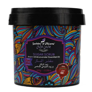 جاردين أولين سكر سكراب 300 جرام بزيت الأرغان واللافندر