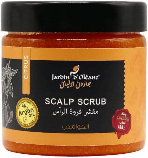 Jardin D'Oleane Scalp Scrub – Sea Salt & Vitamin E Exfoliating Scrub 250g