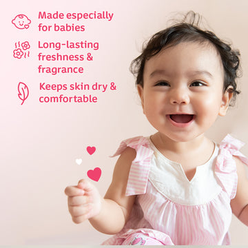 بودرة Johnson's Baby Blossoms 500 غرام وردي