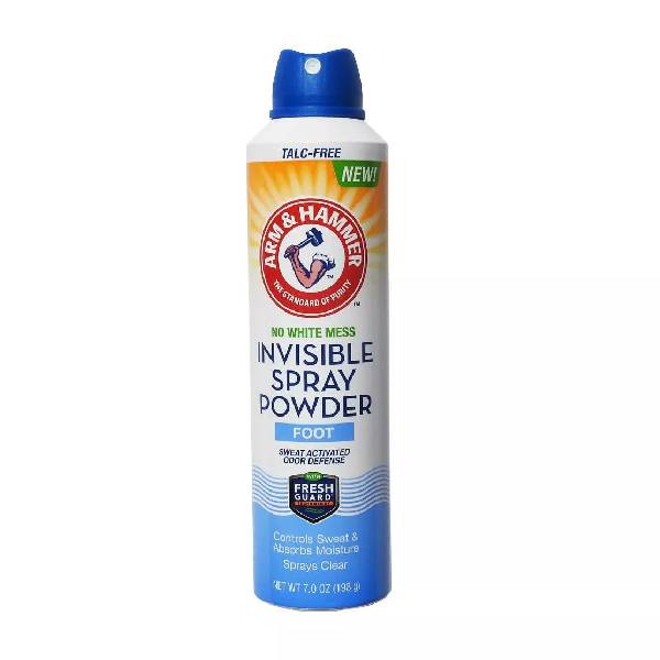 Arm & hammer foot powder  spray 198g invisible