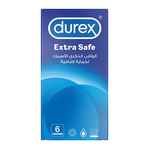 Durex Condoms 6pc Extra Safe