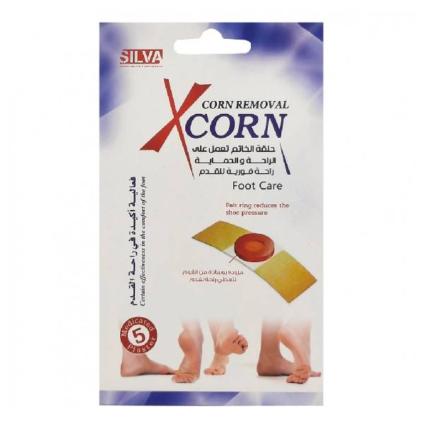 X Corn Heel Pads 5pc Instant Relief