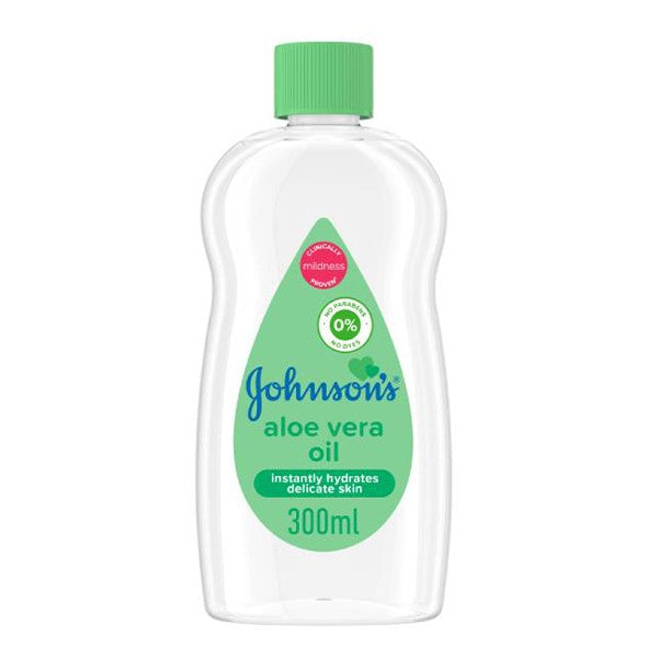 Johnson's Johnson's Baby Oil 300ml With Aloe Vera