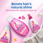 Johnson's Shiny & Soft Kids' Shampoo with Argan Oil and Silk Proteins