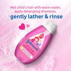 Johnson's Shiny & Soft Kids' Shampoo with Argan Oil and Silk Proteins