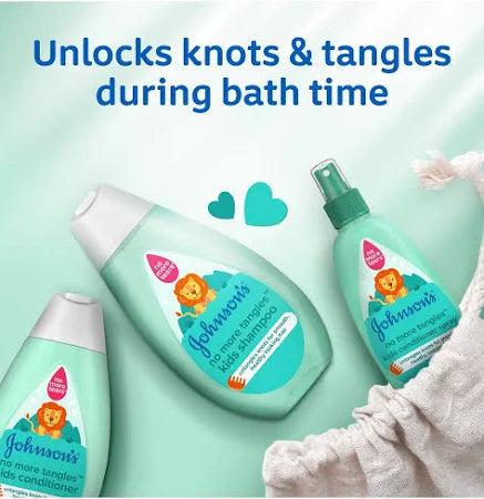 شامبو جونسون بيبي نو مور تانجلز لفك تشابك الشعر - 500 مل (16.9 أونصة سائلة)