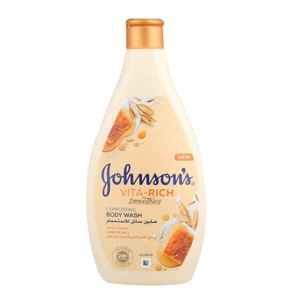 Johnson's Johnson's Body Wash 400ml Vita Rich Yougurt Honey And Oats