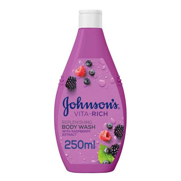 جونسون - غسول الجسم - فيتا ريتش - 250 مل - بنكهة التوت الأزرق