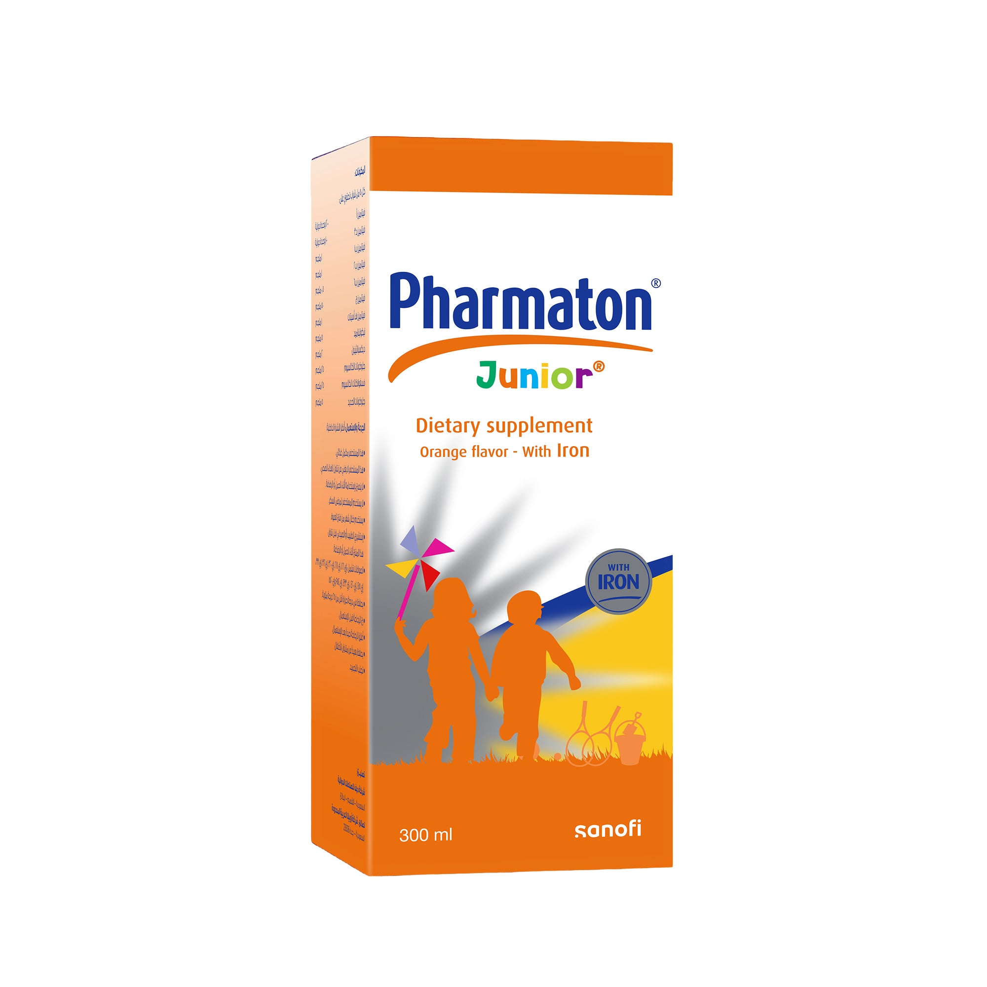 فارماتون جونيور 300 مل شراب بنكهة البرتقال