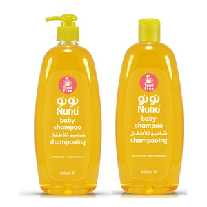 Nunu Baby Hair Shampoo 800ml 1+1 Special Offer