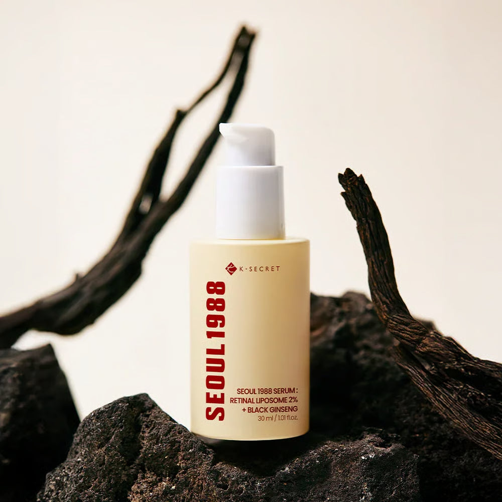 K-Secret Seoul Retinal Serum – سيروم كوري بالجينسنغ للبشرة الناعمة