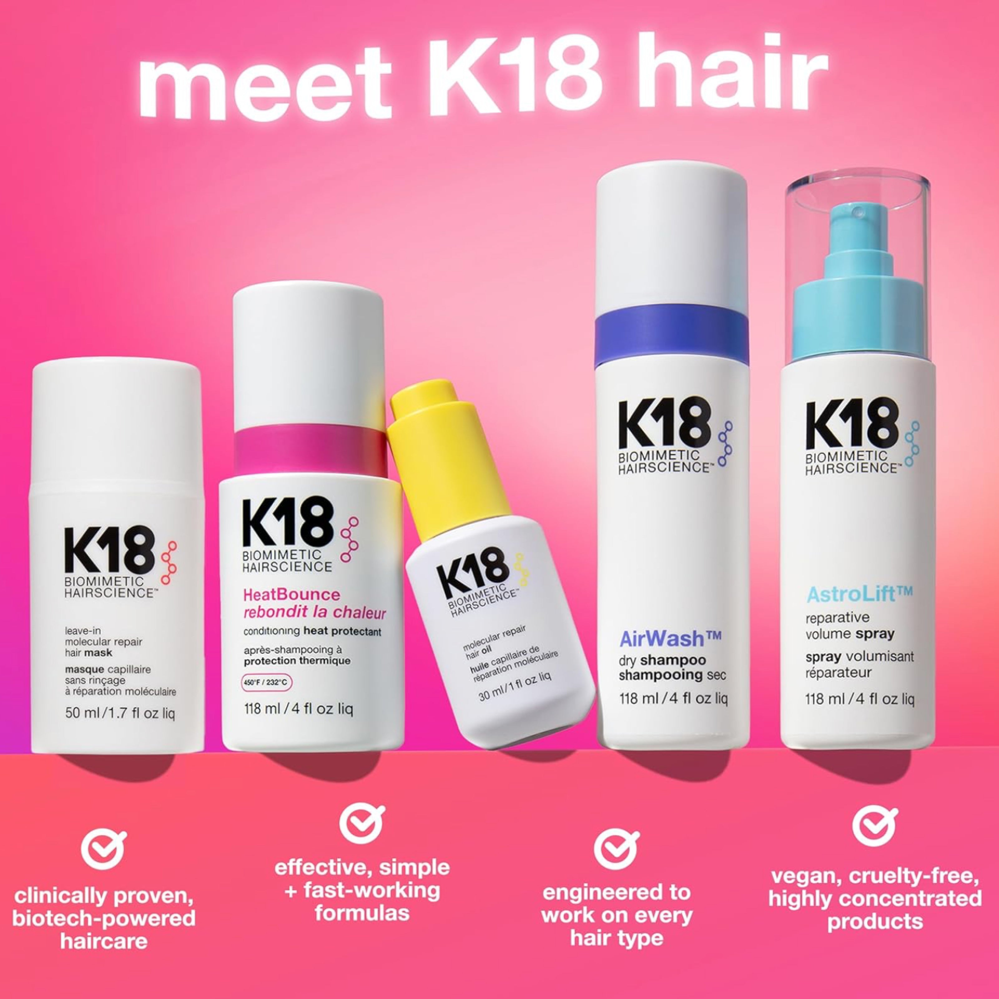 K18 Leave-In Nourishing Hair Mask – 50ml