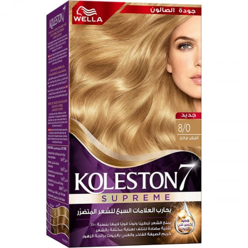 Koleston-Hair-Color-Kit-50ml-8/0-Light-Blonde-