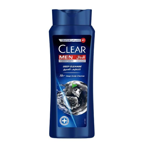 Clear Clear Hair Shampoo 600ml Anti-Dandruff Men Deep Cleanse With Charcoal And Mint