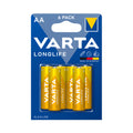 Varta Battery 6pc Long Life AA