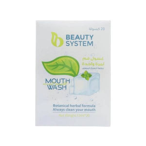 Beauty System Mouth Wash Advanced Capsules Mint 20x13ml