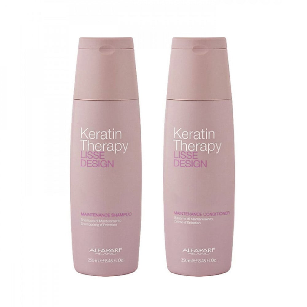Keratin Therapy Keratin Therapy Hair Shampoo & Conditioner Keratin Treatment 2 x 250 Ml