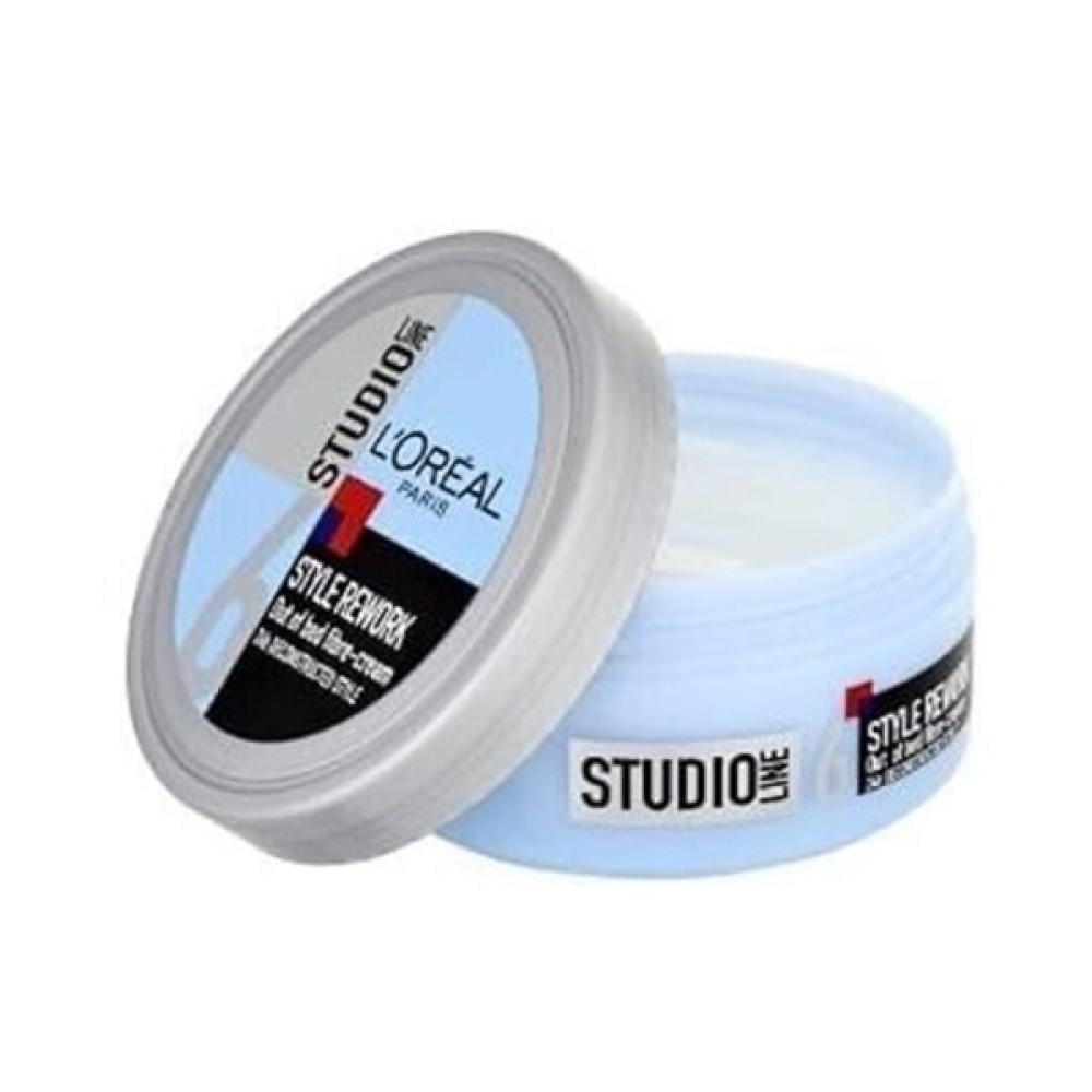 Loreal Loreal Hair Gel Cream 150ml Studio Line Out Of Bed Fibre 6