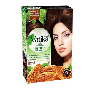 Vatika Henna Hair Color 60g 4 Natural Brown