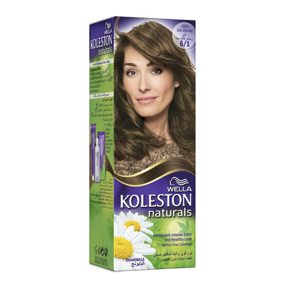 Koleston Koleston Natural Hair Color 50ml 6/1 Dark Ash Blonde