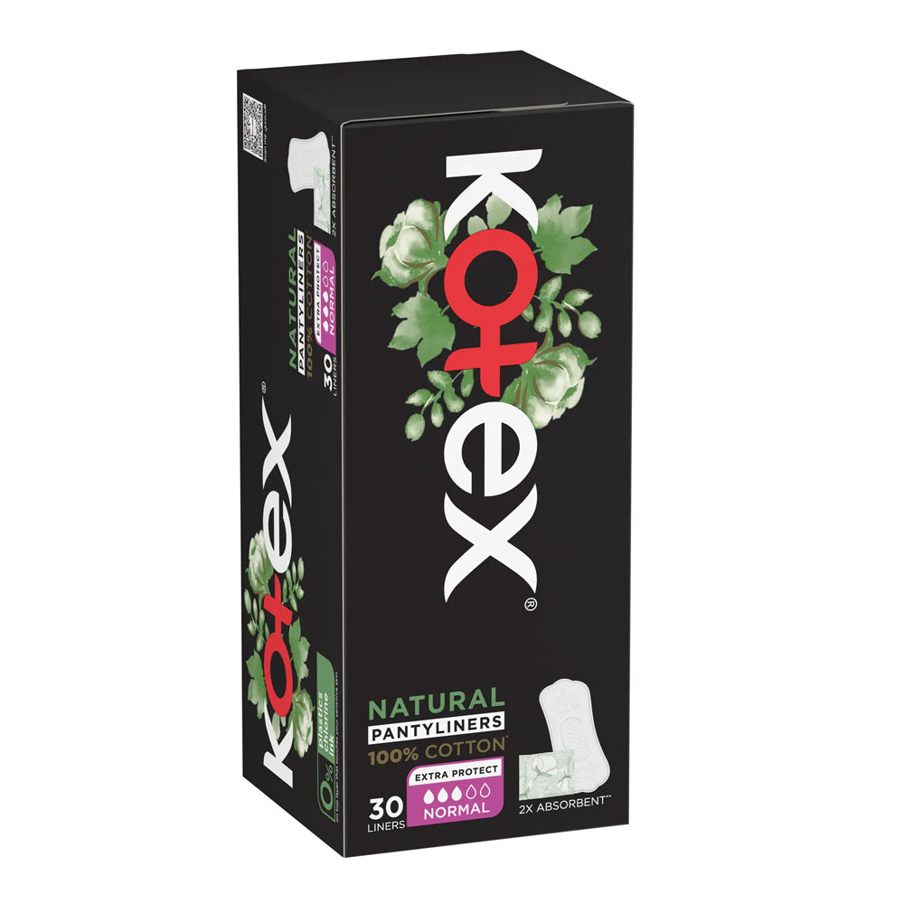 فوط كوتكس الطبيعية المصنوعة من القطن بنسبة 100% - فوط صحية عادية مضادة للحساسية (480 فوطة)