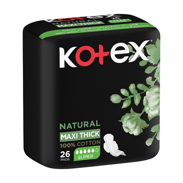 Kotex-Pads-Natural-Maxi-Thik-26Pads-Night-With-Wings-