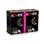 فوط صحية ليلية فائقة الرقة من كوتكس ناتشورال مع أجنحة - 14 فوطة