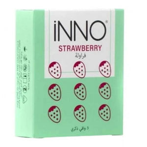 Inno Condoms 3pc Strawberry v2