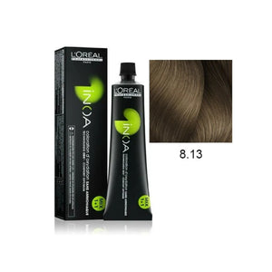 Loreal-Professionnel-Ammonia-Free-Hair-Color-iNOA-60g-8.13-Light-Beige-Blond-