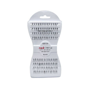 مجموعة رموش Red Cherry #متوسطة 4 أزواج 