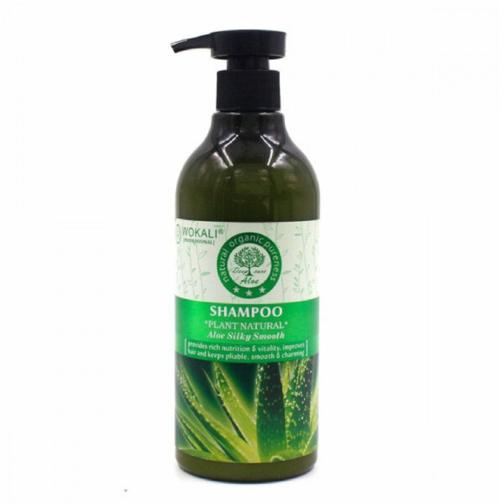 Wokali hair shampoo 900ml with aloe vera