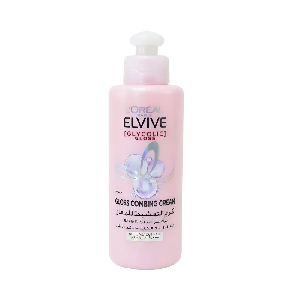 Loreal Hair Cream Leave In 200ml Elvive Glyco Gloss