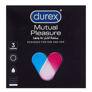 واقيات Durex 3 قطع متعة متبادلة
