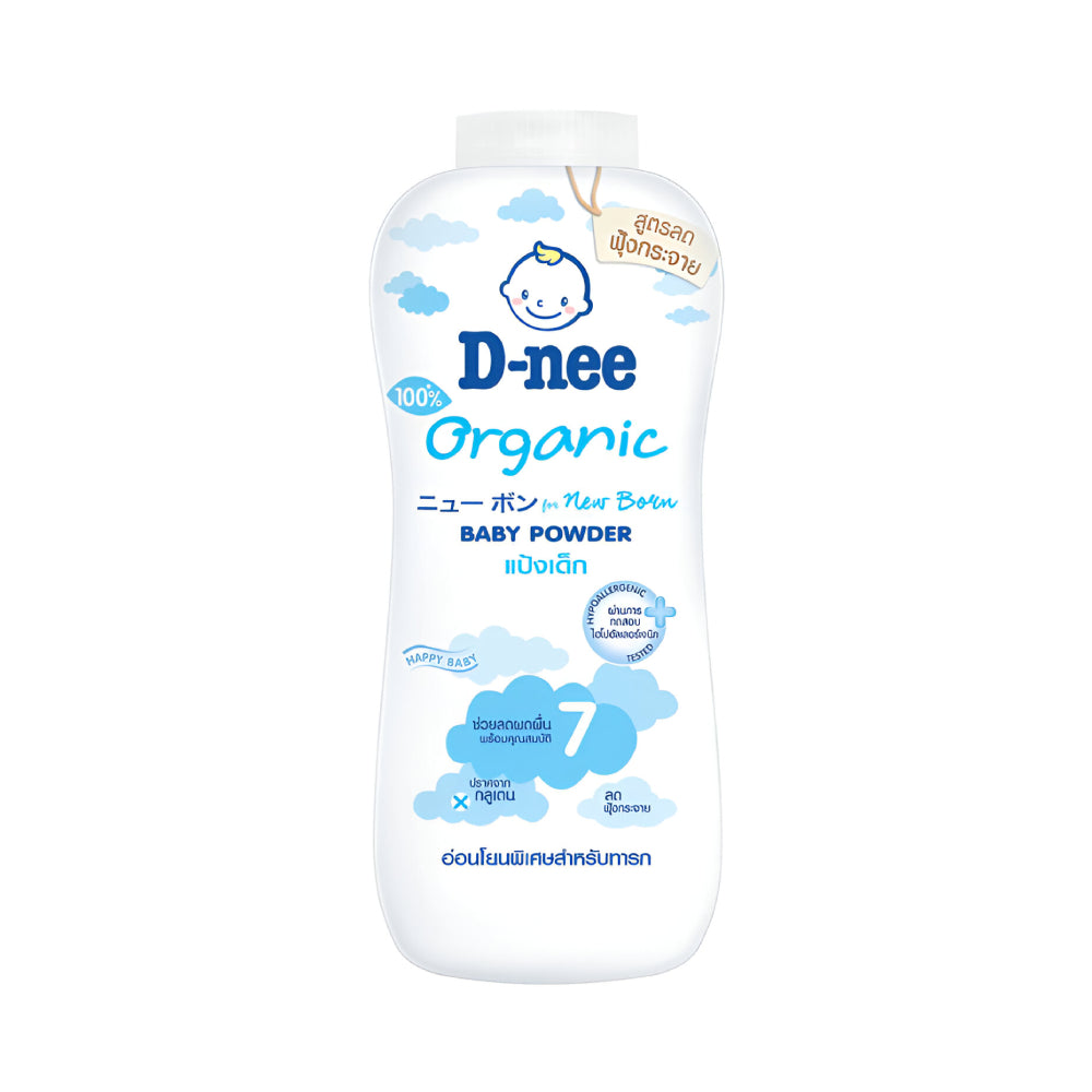 D-nee Baby Body Powder 350ml Organic For Newborns