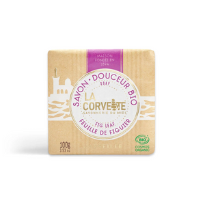 Douceur Bio Feuille Figuier 100g
لا كورفت صابون ورق التين العضوي
