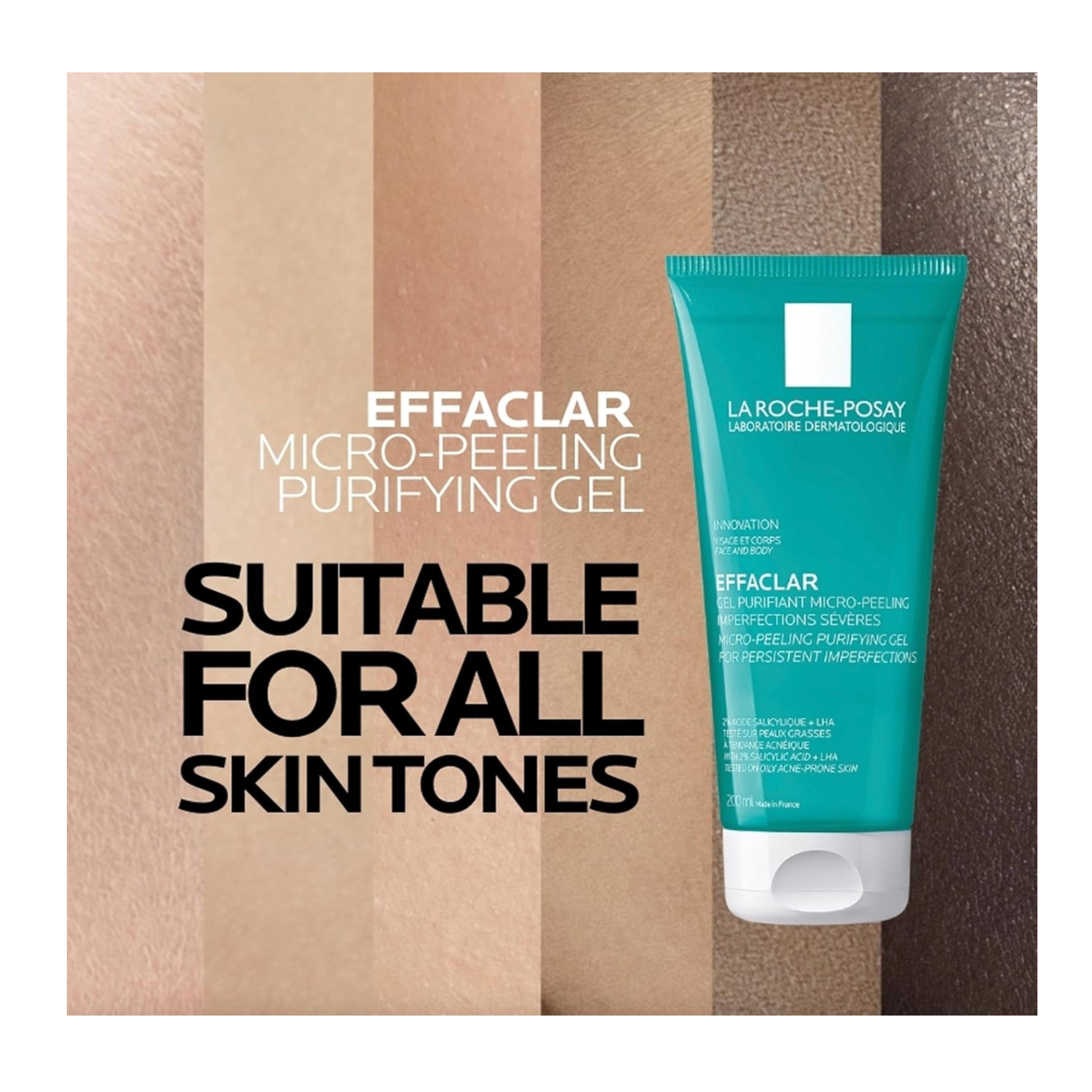 La Roche Posay Effaclar Purifying Gel Cleanser for Oily & Acne-Prone Skin