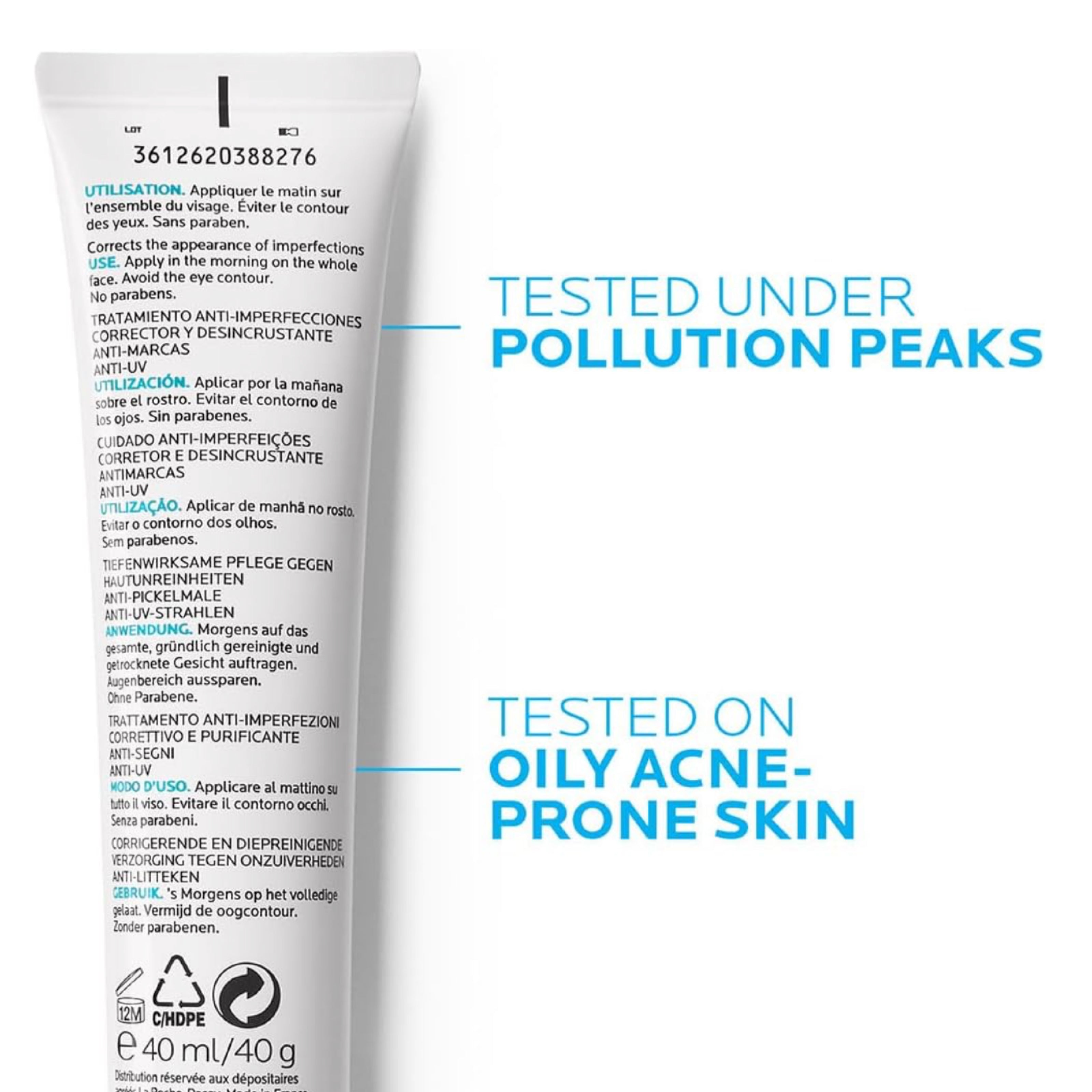 La Roche-Posay Effaclar Duo+ SPF 30 Moisturizer – Daily Care 40ml