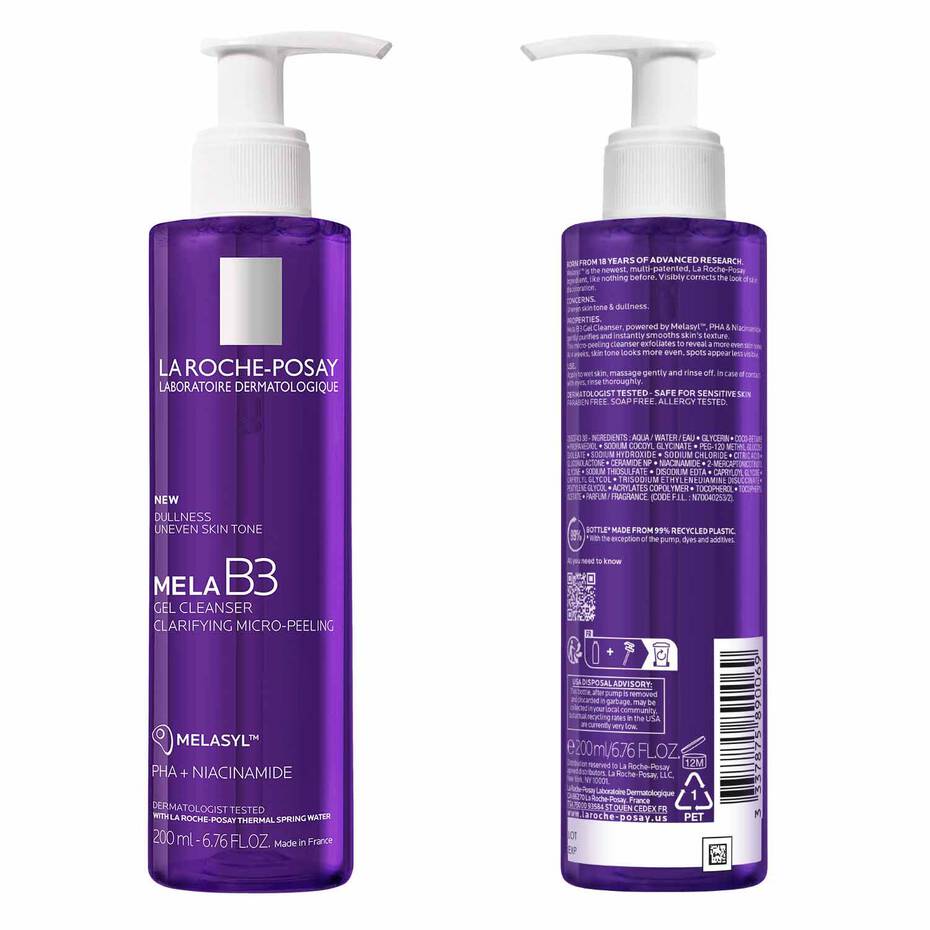 جل التقشير اللطيف ميلاب من لاروش بوزيه