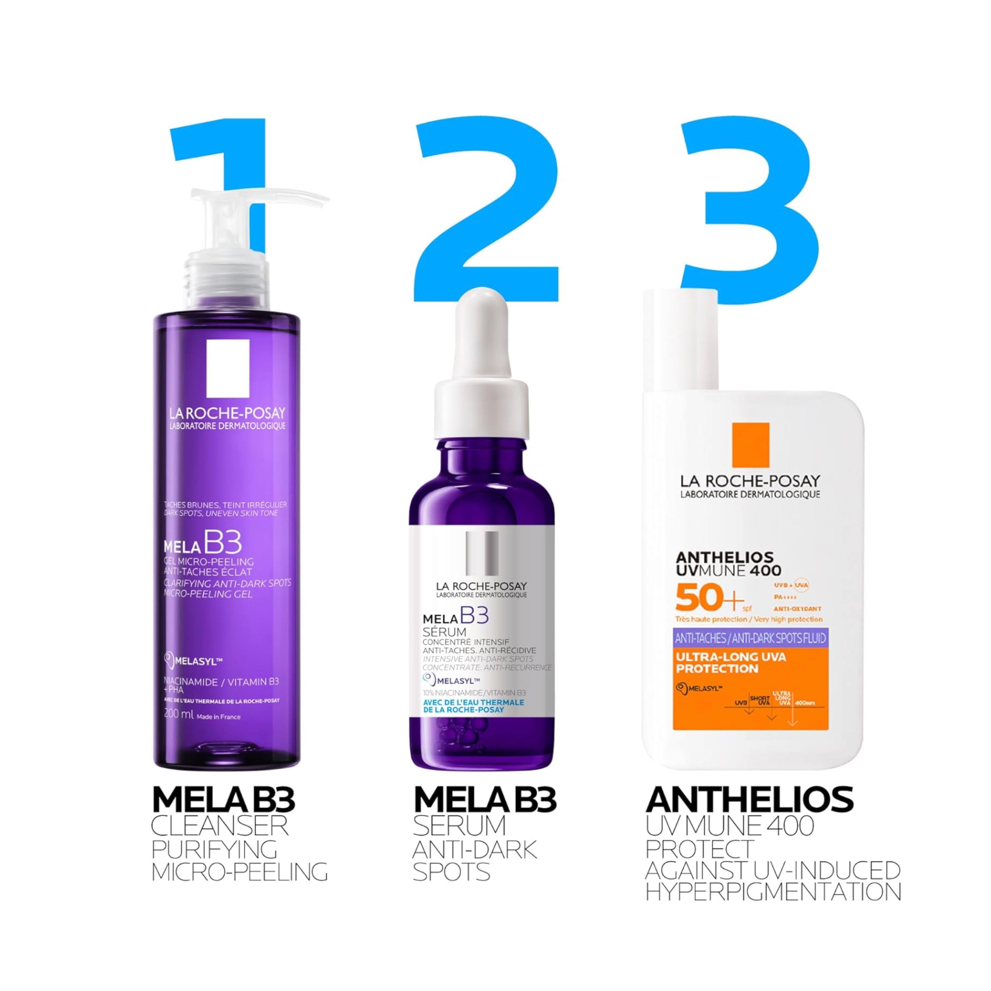 جل التقشير اللطيف ميلاب من لاروش بوزيه