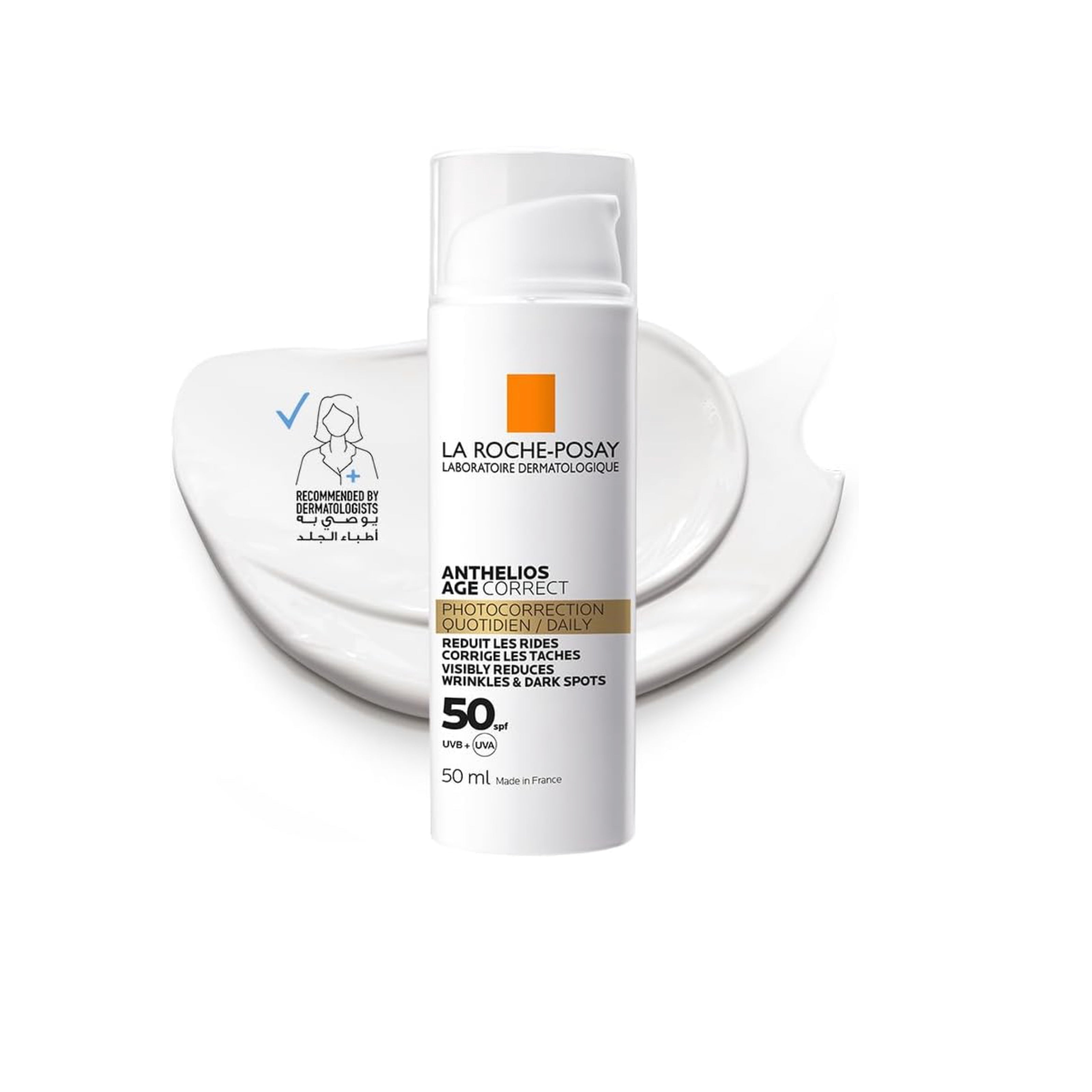 La Roche Posay Moisturizer Anthelios 50ml SPF 50 For Correcting Signs Of Aging SPF 50
